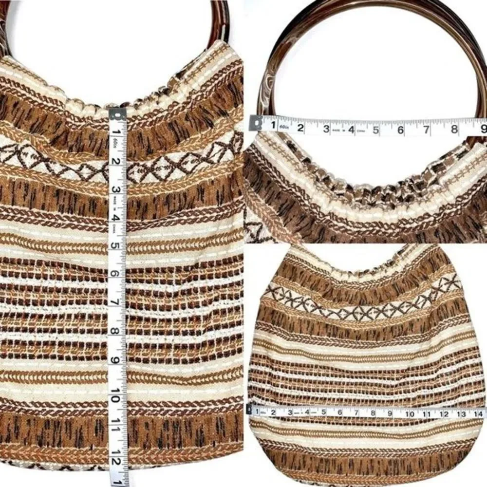 reversible handmade boho bag